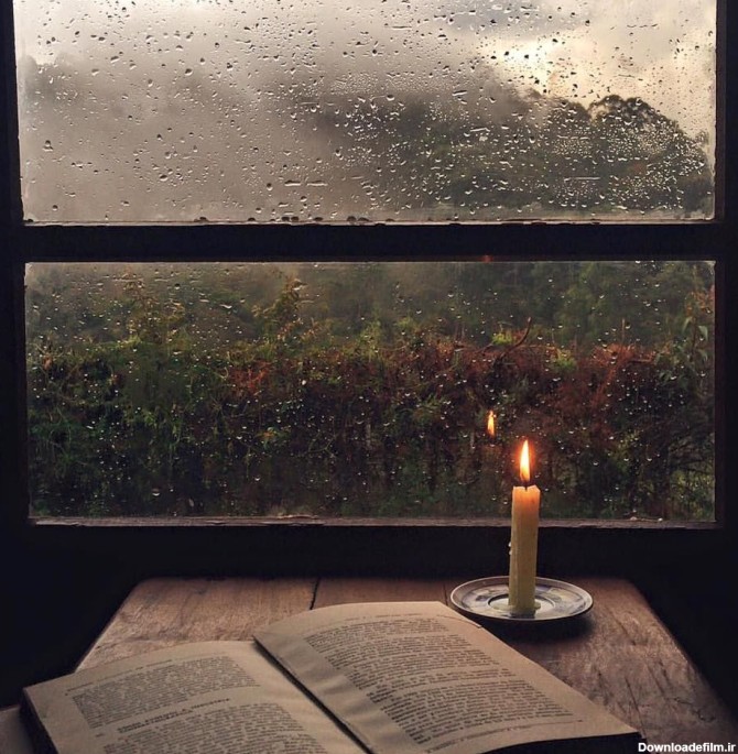 دیشب باران قرار با پنجره داشت... - the life mood