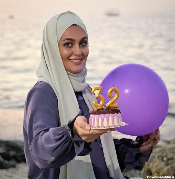جشن تولد همسر شیک آقای مجری در ساحل دریا ! + عکس کیک تولد یاسمن ...