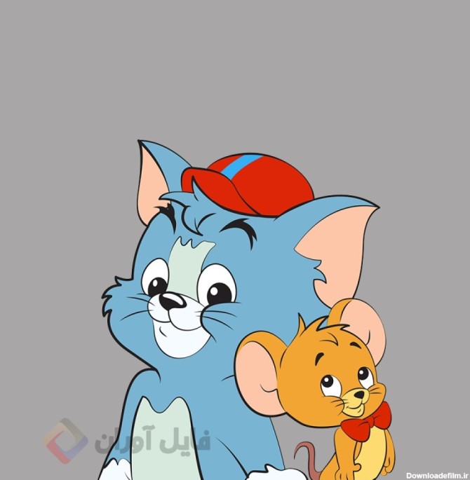 طرح لایه باز کاراکتر موش و گربه تام و جری | کاراکترهای کارتونی ...