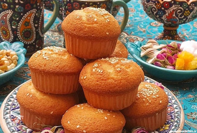 کیک یزدی دسر ایرانی