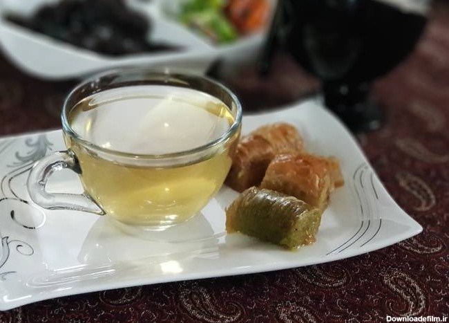طرز تهیه دمنوش چای سبز و لیمو عمانی ساده و خوشمزه توسط f ...