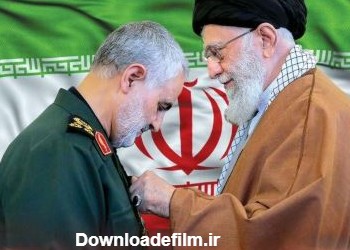 عکس سردار سلیمانی و رهبر sardar soleimani va rahbar