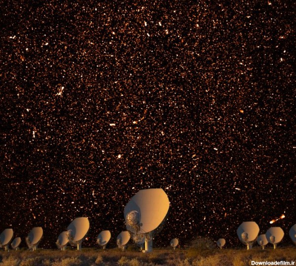 تاریخچه شکل‌گیری ستاره‌ها / ده‌ها هزار کهکشان را تنها در یک عکس ببینید