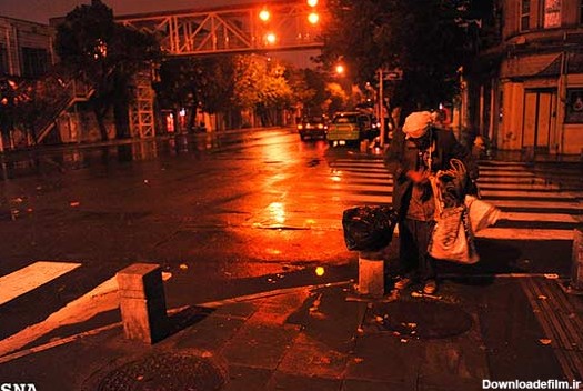 تصاویر: نازيبايي‌هاي تهران در یک شب باراني | پایگاه عکس چیلیک