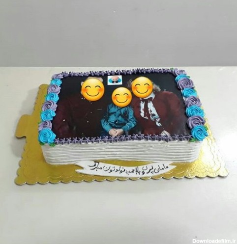 کیک تولد تصویری