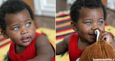 عکس/پسری با زیباترین چشمان جهان - مشرق نیوز