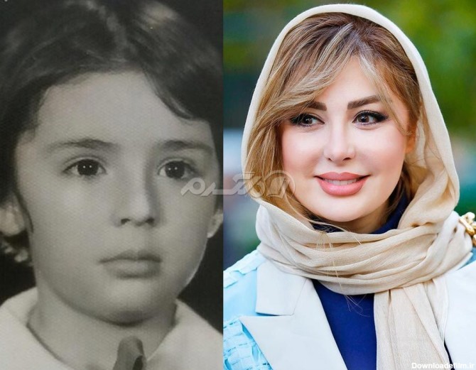 این عکس کودکی پولدارترین بازیگر زن ایرانی است !