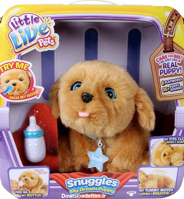 خرید اسباب بازی سگ رباتیک پشمالو snuggles - ارسال به سراسر کشور با ...