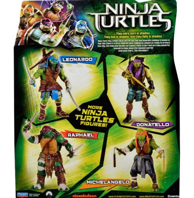 عروسک لاکپشت‌های نینجا / Ninja Turtles Action Figures