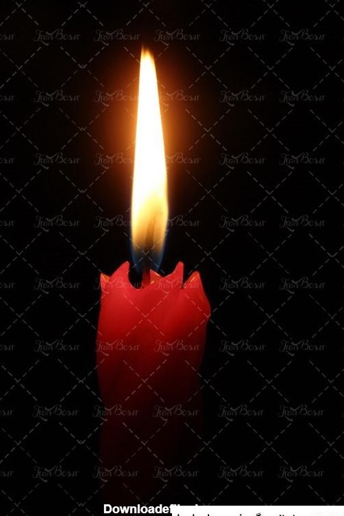 عکس صفحه سیاه با شمع