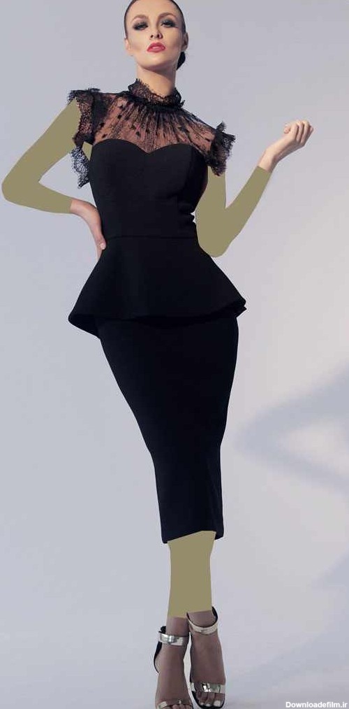 مدل لباس مجلسی مشکی 2018