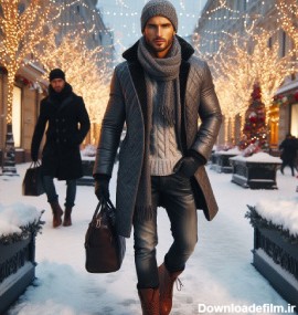 ست زمستانی مردانه:40 ست لباس زمستانی مردانه جذاب در سال 2024