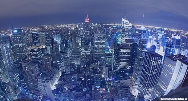 تصویر پس زمینه پانوراما شهر نیویورک | پیکفری