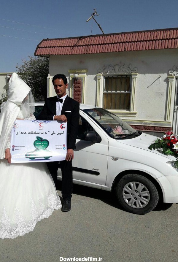 اقدام زیبای 2 عروس و داماد ایرانی در شب عروسی + تصاویر