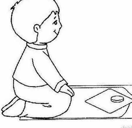 عکس نقاشی پسر بچه در حال قرآن خواندن - عکس نودی