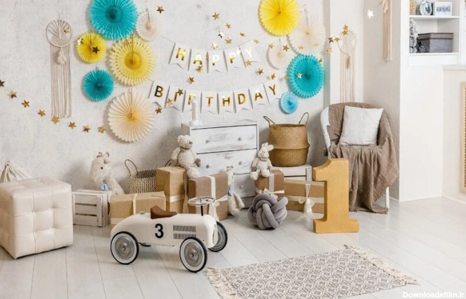 جشن تولد را با 5 ایده هوشمندانه تزیین خانه برای تولد خاطره انگیز ...