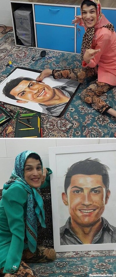 نقاشی‌های حیرت‌انگیز دختر ایرانی / عکس - خبرآنلاین