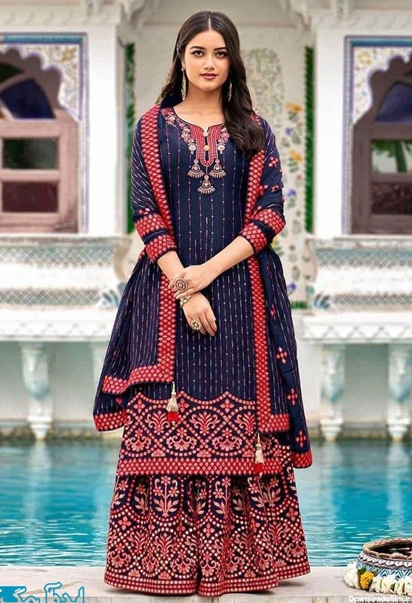 مدل لباس پنجابی ساده
