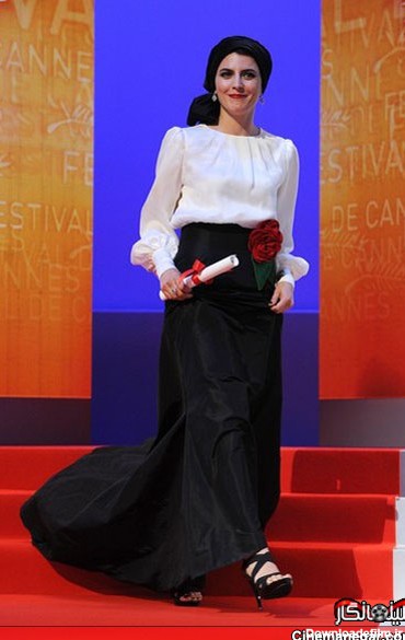 لیلا حاتمی در اختتامیه جشنواره کن ۲۰۱۲ (عکس)