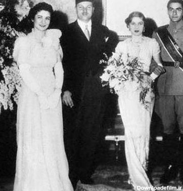 عکس های محمدرضا شاه و همسرش