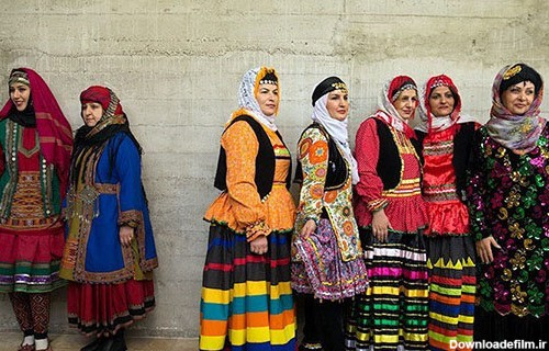 عکس لباس های محلی زنان ایران