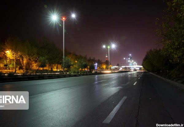 عکس: خیابان‌های خلوت شیراز در نخستین شب محدودیت تردد کرونایی ...