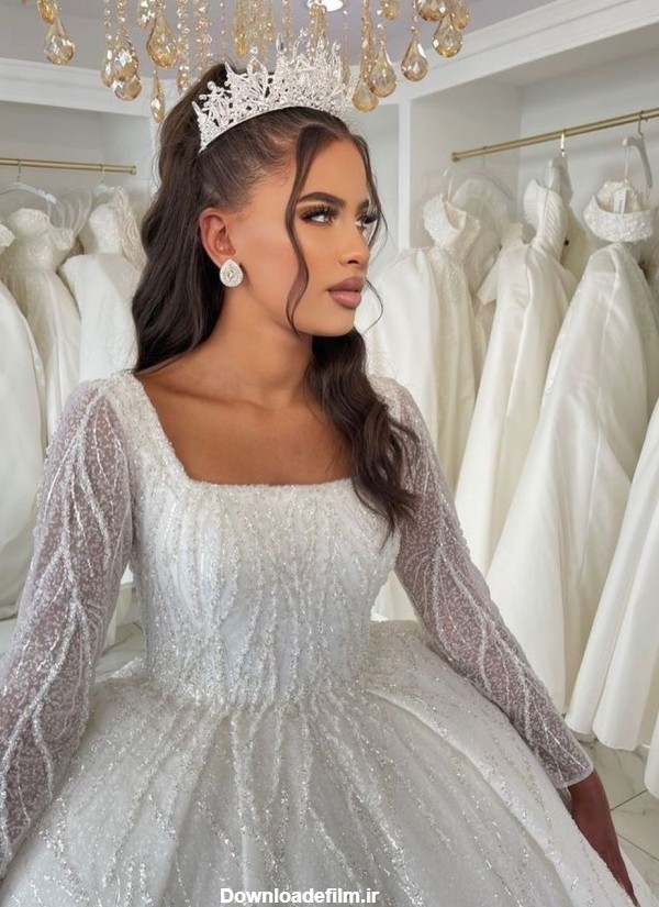 تاج و لباس عروس     - عکس ویسگون