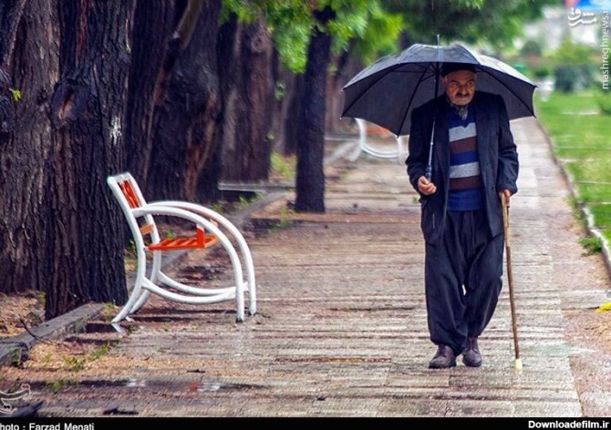 مشرق نیوز - عکس/ هوای بارانی کرمانشاه