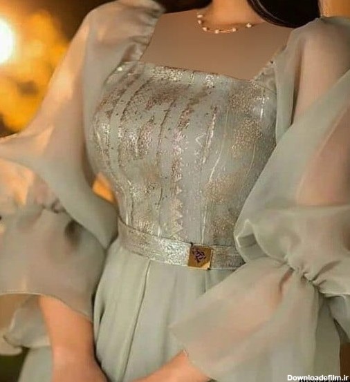 مدل لباس مجلسی کوتاه پرنسسی