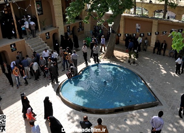 حوض عشق در بیت امام خمینی(ره) |عکس|