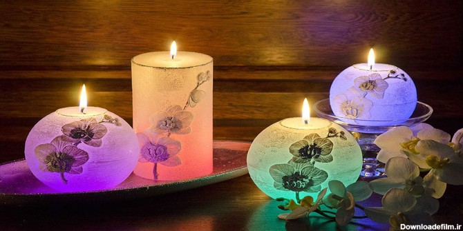 ایده‌های جذاب برای ساخت شمع - ساخت شمع های فانتزی118فایل مگ