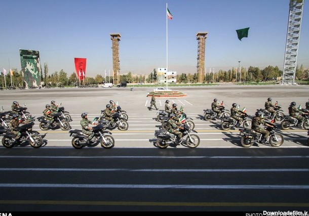 رژه موتور سواران یگان های ویزه (عکس)