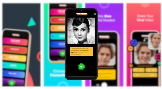 اپلیکیشن Wombo جدیدترین ابزار دیپ فیک برای لب خوانی با ترانه ها
