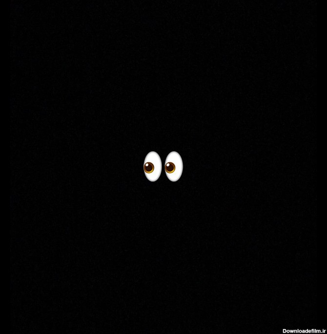 عکس سیاه ایموجی چشم - دانلود رایگان - پارس پی ان جی - PARSPNG