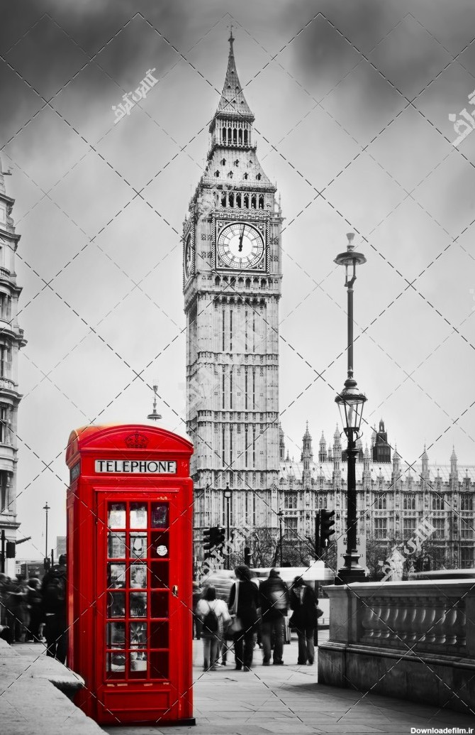 عکس لندن جهت تبلیغات زبان انگلیسی