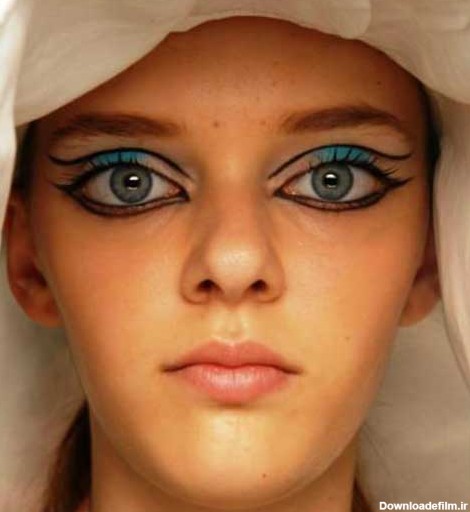 دختری با درشت ترین چشم های دنیا + عکس