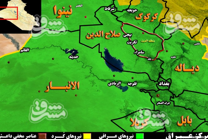 عکس نقشه ایران خونین