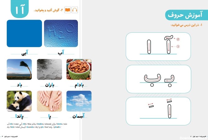 کتاب پایه ویژه نوآموزان زبان فارسی در جهان | عکس - خبرآنلاین