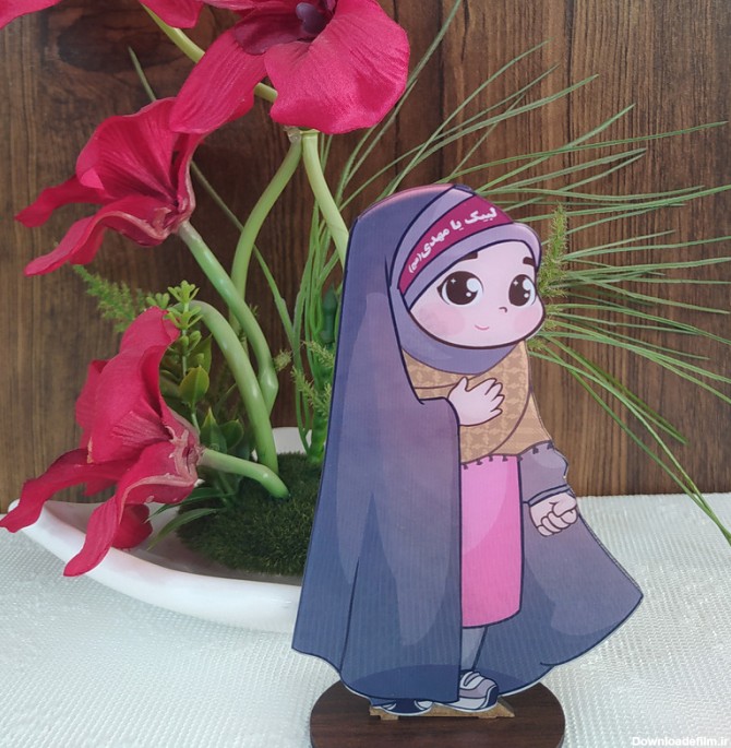 قیمت و خرید استند رومیزی تزیینی مدل پسر مذهبی و دختر چادری