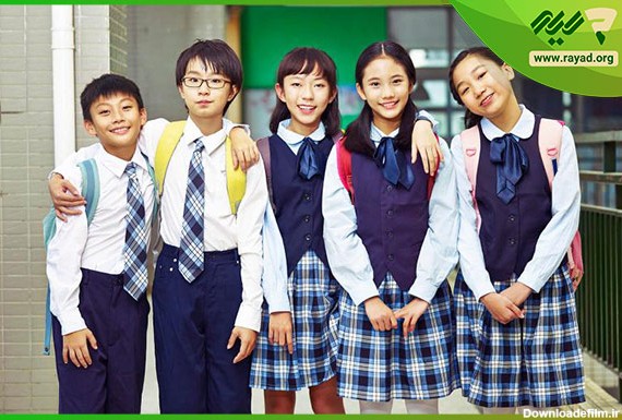 لباس مدرسه دخترانه کره ای