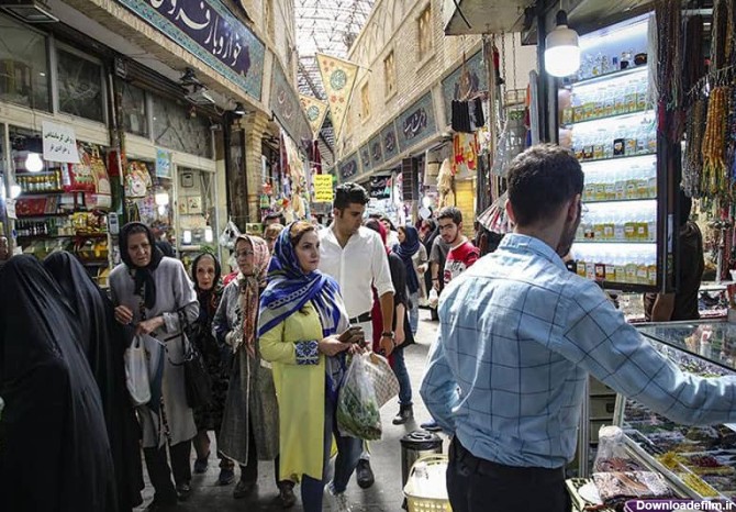 تردد مردم در بازار تجریش تهران