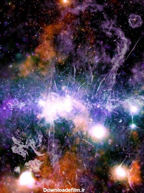 تصویر خیره کننده ناسا از مرکز کهکشان راه شیری