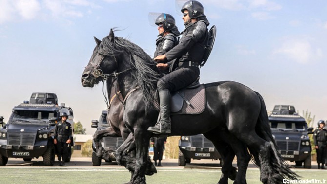 فیلم حضور پلیس اسب سوار در تهران! / برای اولین بار رونمایی شد