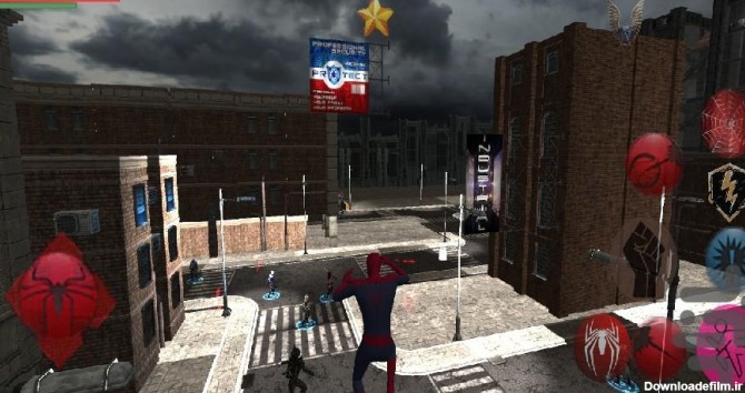 مرد عنکبوتی در جنگ ستارگان - عکس بازی موبایلی اندروید
