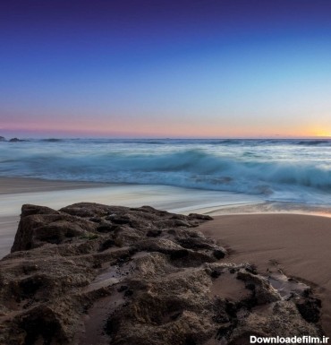 عکس زمینه LG G5 ساحل و سخره