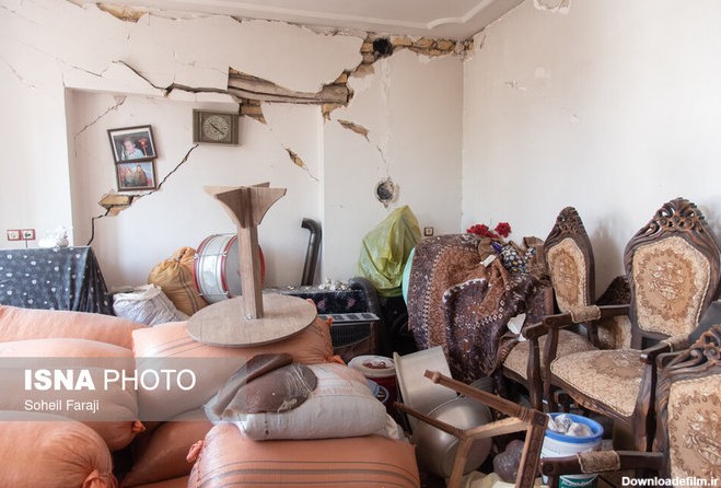 تصاویر| خسارات زلزله در خوی