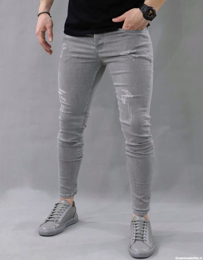 قیمت و خرید شلوار جین طوسی مردانه-بهترین قیمت | اورجینال دیلم
