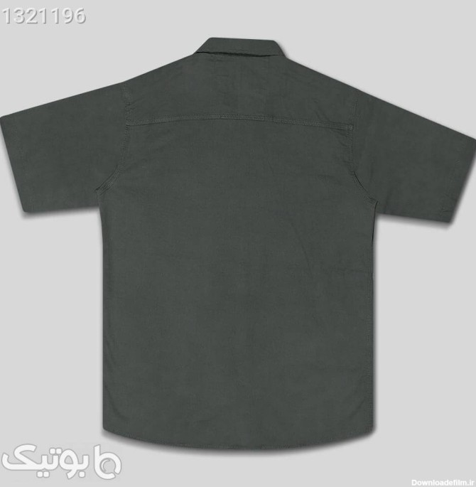 پیراهن کتان دو جیب آستین کوتاه مردانه یشمی 1240297 سبز پيراهن مردانه