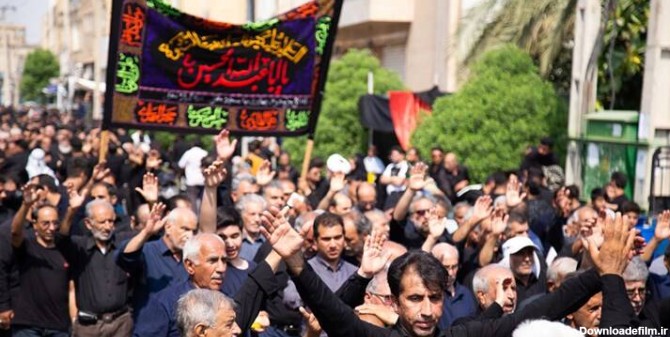ندای لبیک «یا حسین» مردم ایران در روز عاشورا +عکس و فیلم