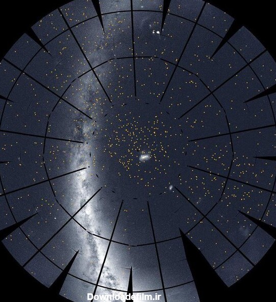 کمان کهکشان راه شیری؛ عکس روز ناسا
